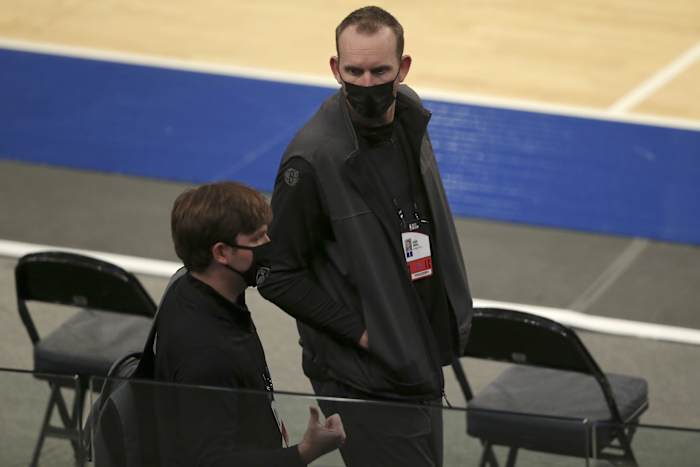 Nets director of basketball operations Ryan Gisriel